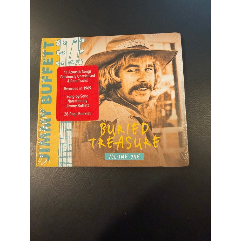 Jimmy Buffett Buried Treasure Volume One CD New Sealed 2017 Rare 1969 Recordings